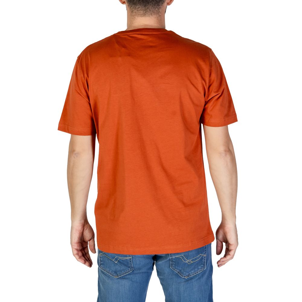 Refrigiwear Rotes Baumwoll-Sportswear-T-Shirt