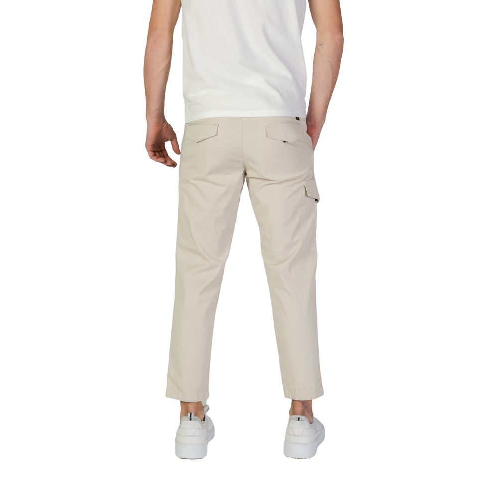 Refrigiwear Beige Baumwoll-Cargo-Hose