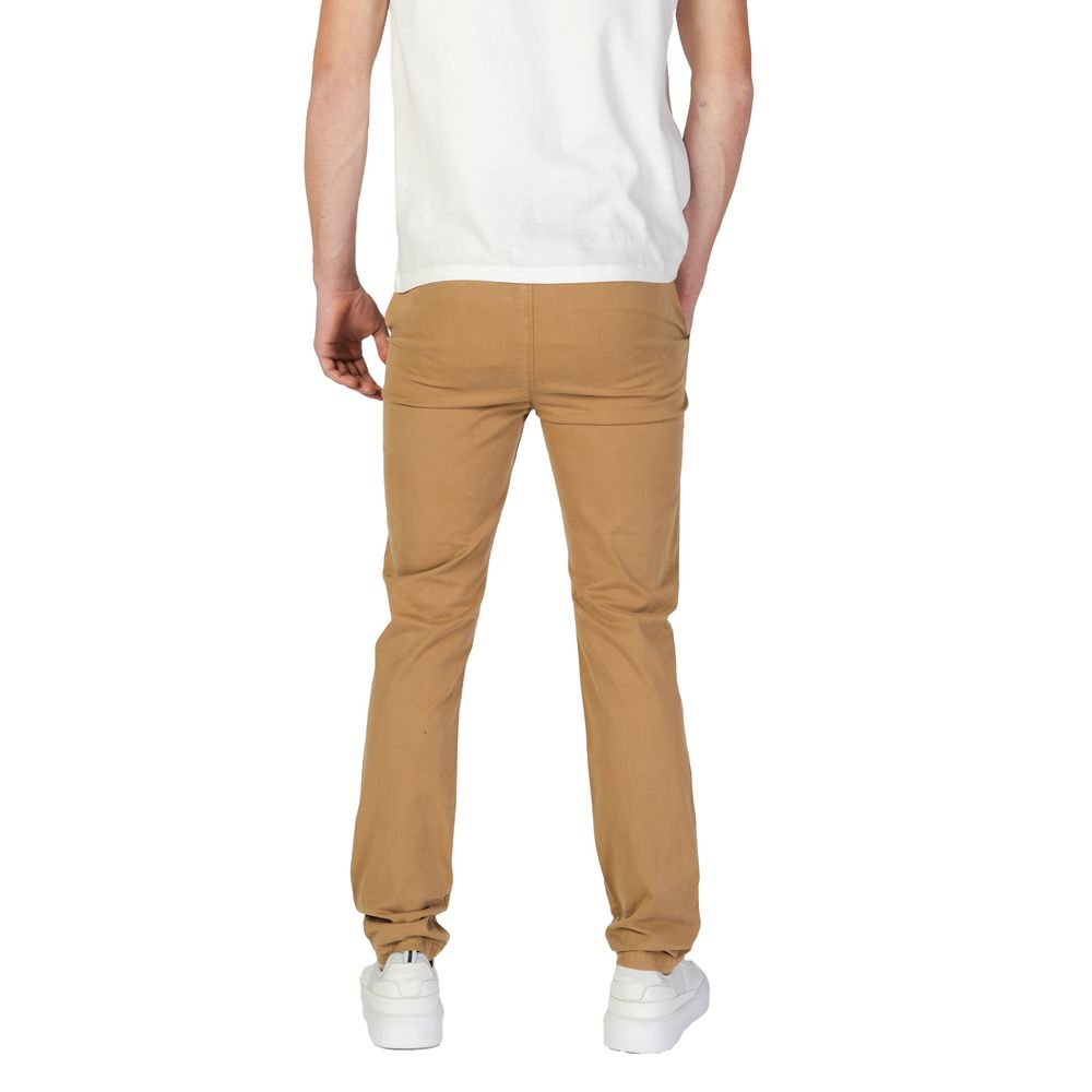 Superdry Beige Baumwoll Skinny Hose