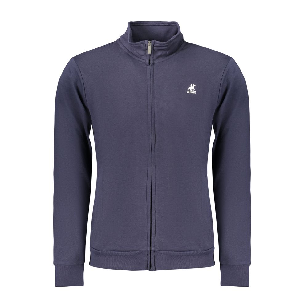 U.S. Grand Blaues Baumwoll-Sweatshirt für Herren