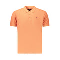 U.S. Grand Orange Baumwoll-Poloshirt für Herren