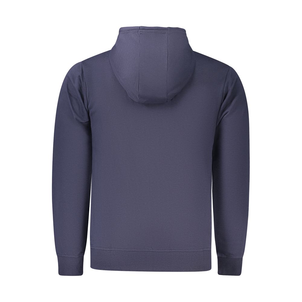 U.S. Grand Blauer Baumwoll-Kapuzenpullover für Herren