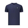 U.S. Grand Blaues Baumwoll-Poloshirt für Herren