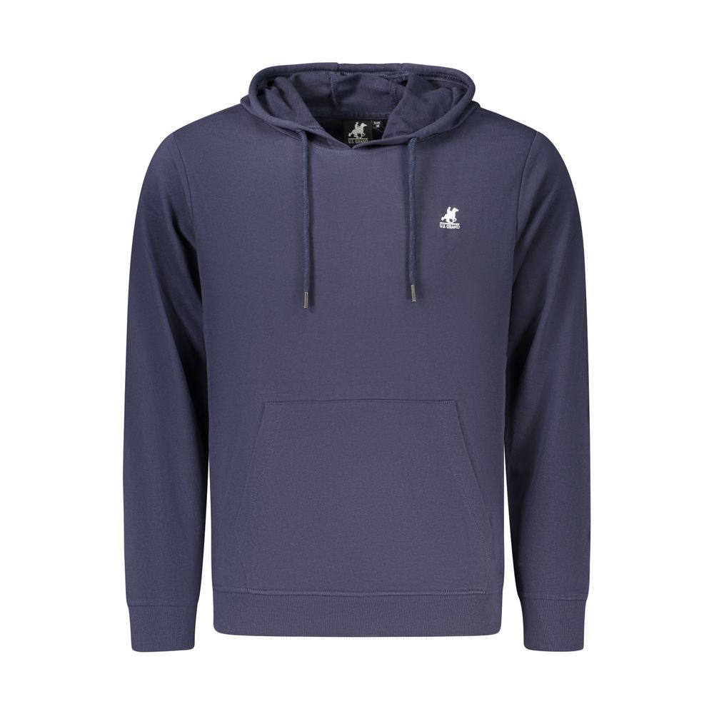 U.S. Grand Blaues Baumwoll-Sweatshirt für Herren