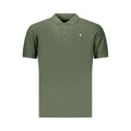 U.S. Grand Grünes Herren-Poloshirt aus Baumwolle