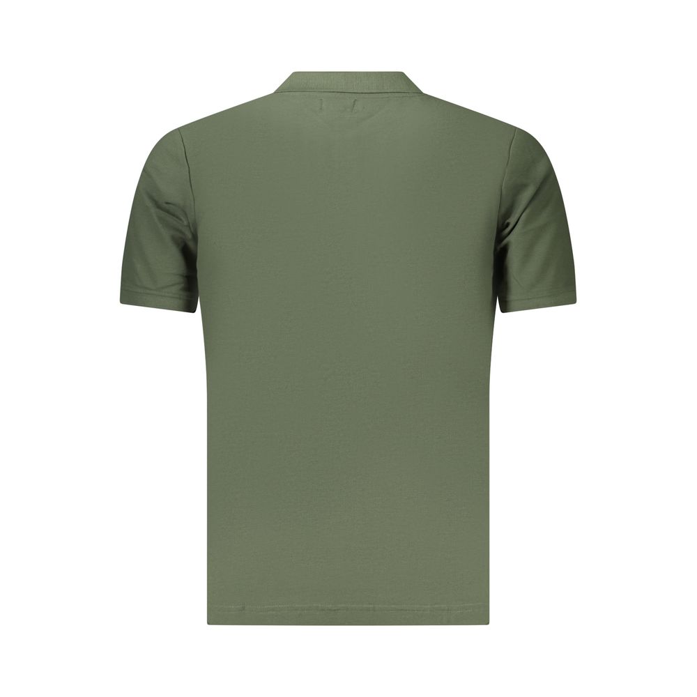 U.S. Grand Grünes Herren-Poloshirt aus Baumwolle