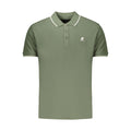 U.S. Grand Grünes Herren-Poloshirt aus Baumwolle