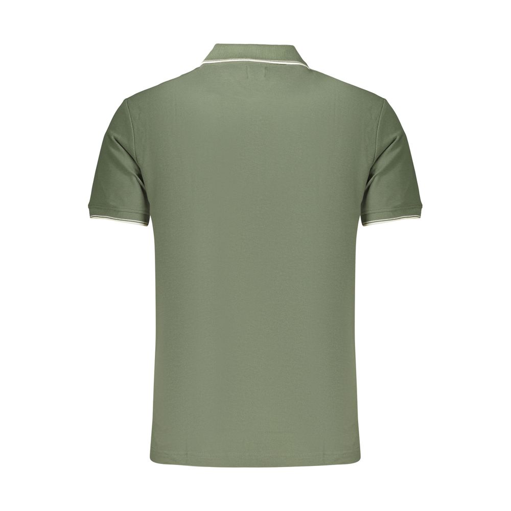 U.S. Grand Grünes Herren-Poloshirt aus Baumwolle