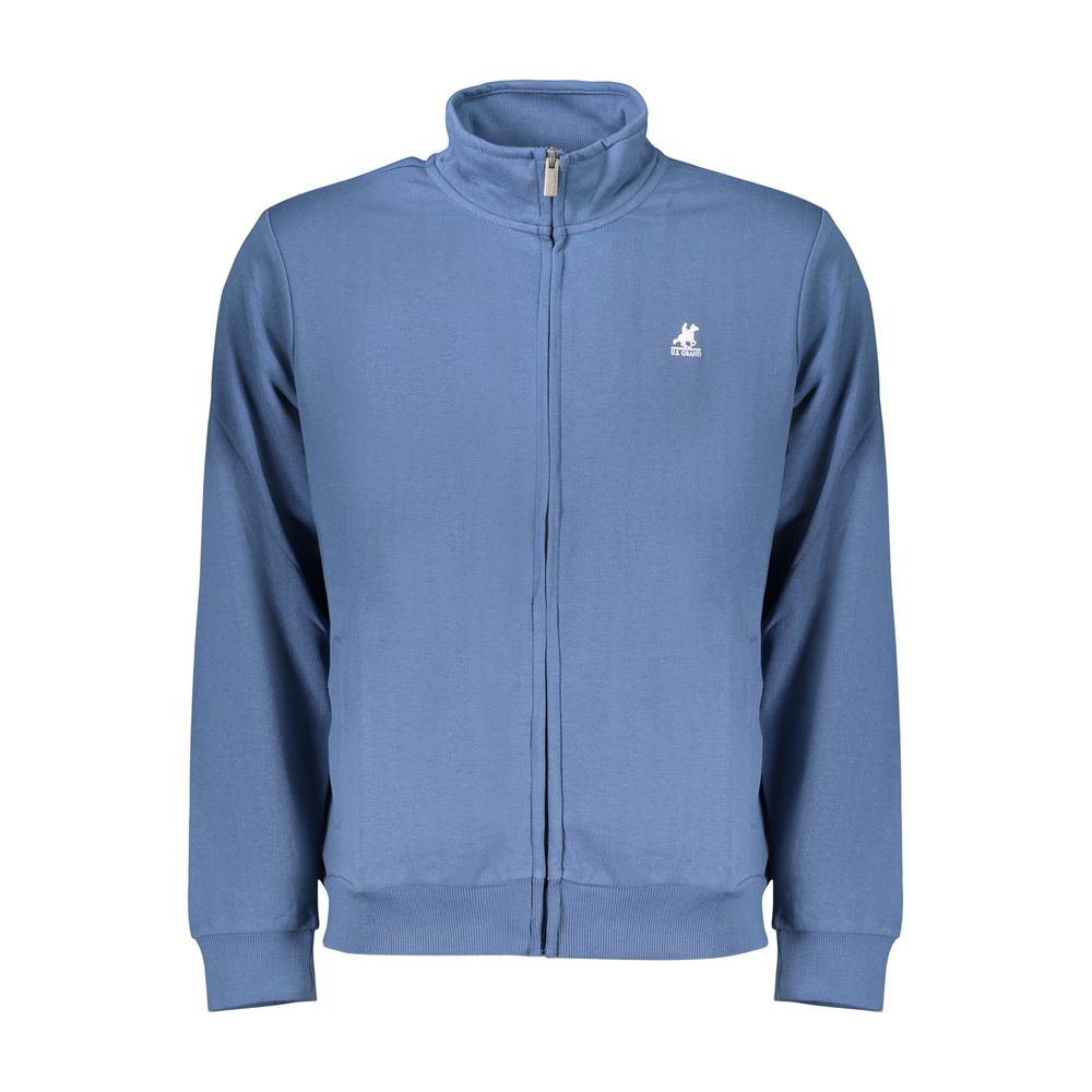 U.S. Grand Blauer Baumwoll-Sweatshirt