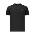 U.S. Grand Schwarzes Herren-Poloshirt aus Baumwolle