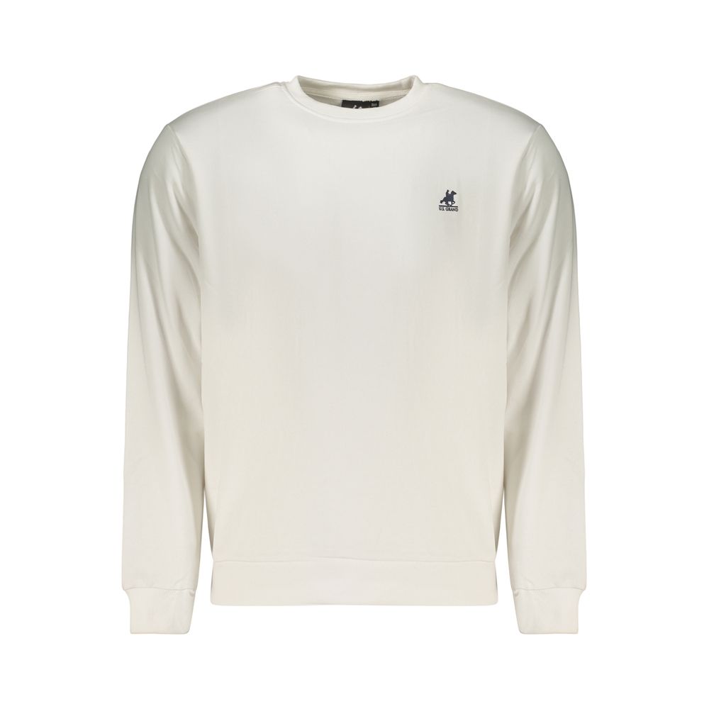 U.S. Grand Weißes Herren-Sweatshirt aus Baumwolle