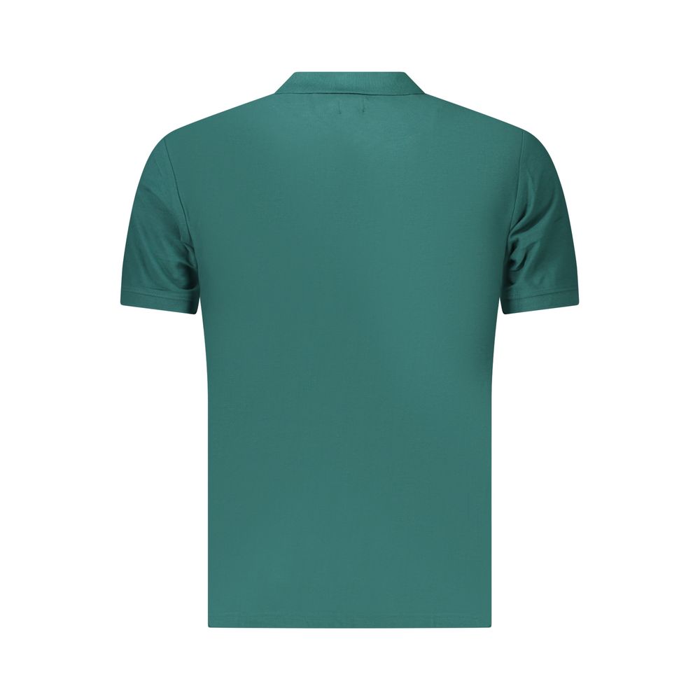 U.S. Grand Grünes Herren-Poloshirt aus Baumwolle