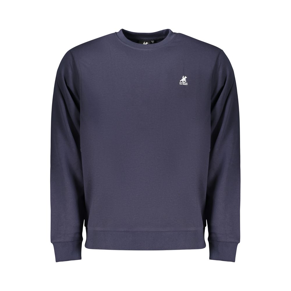 U.S. Grand Blauer Baumwoll-Sweatshirt für Herren