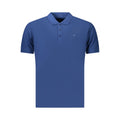 U.S. Grand Blaues Baumwoll-Poloshirt für Herren