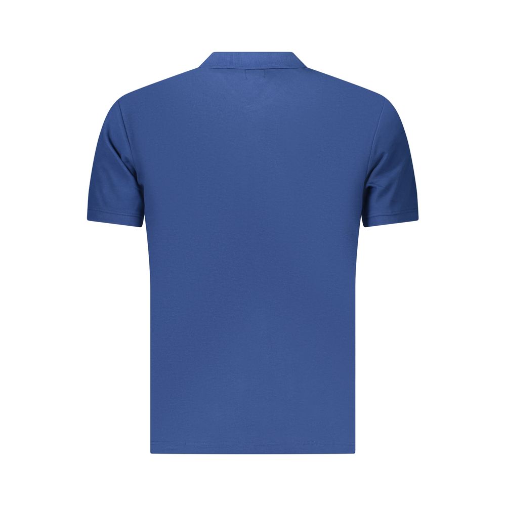 U.S. Grand Blaues Baumwoll-Poloshirt für Herren