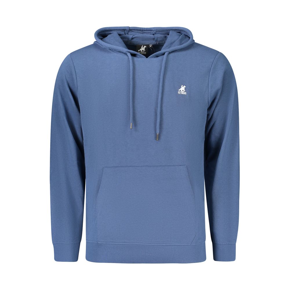 U.S. Grand Blaues Baumwoll-Sweatshirt für Herren