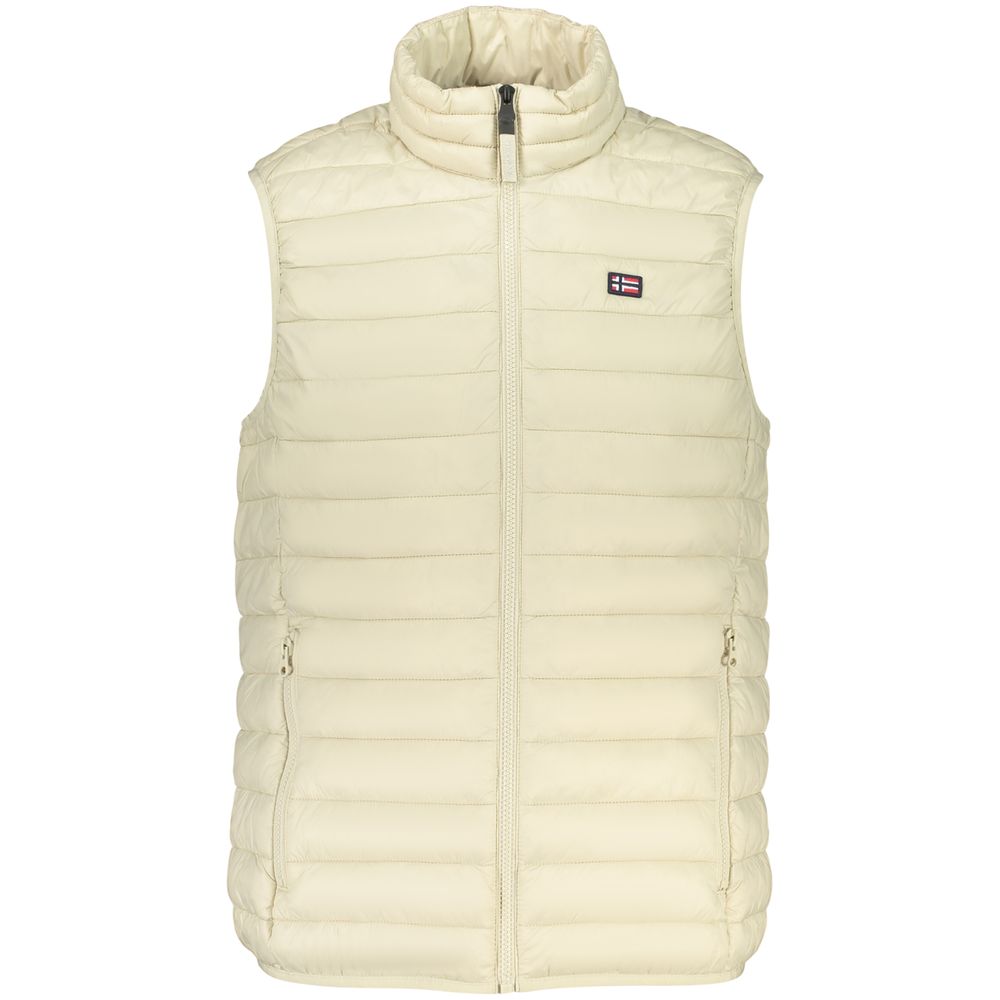Norway 1963 Beige Polyester Herrenweste
