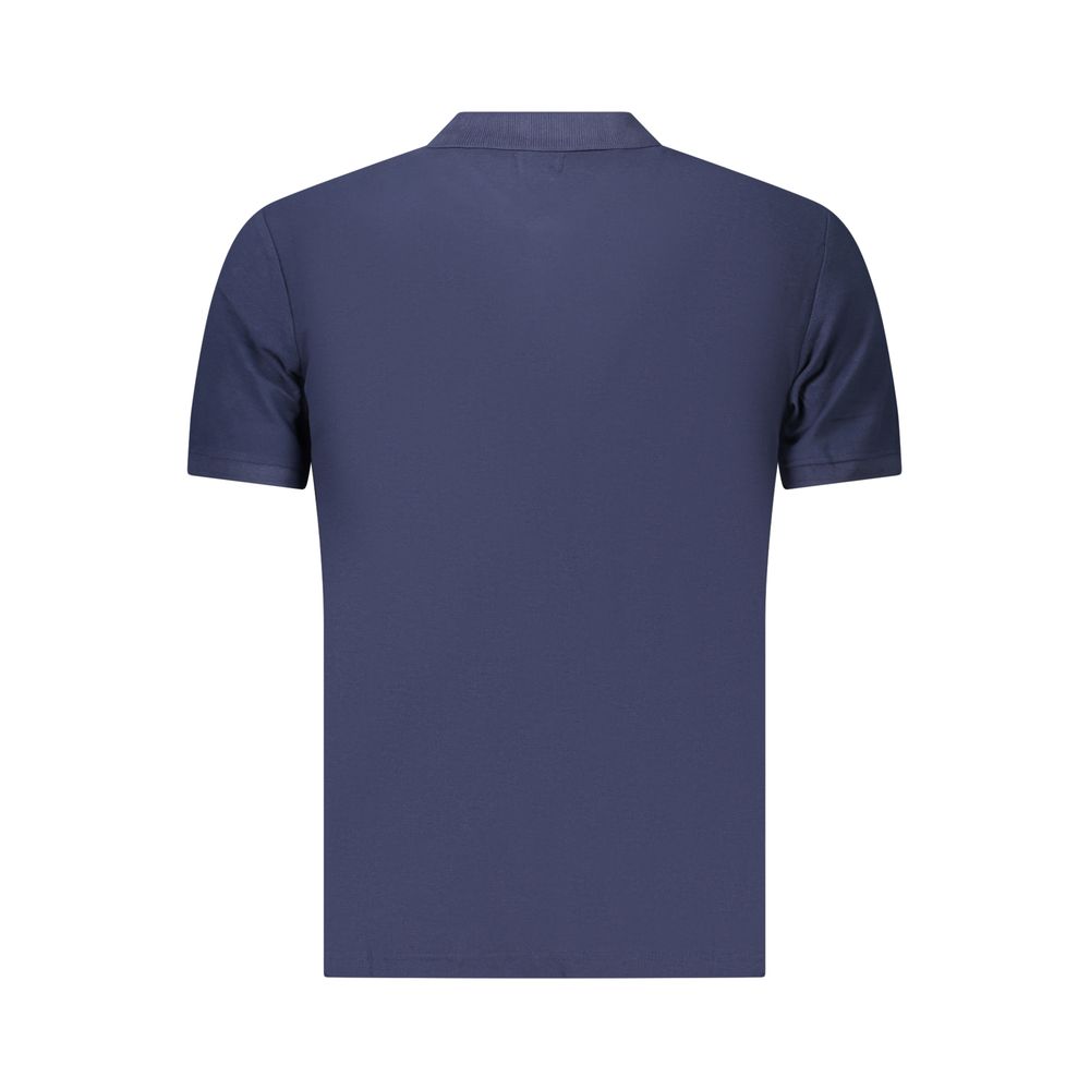 U.S. Grand Blaues Herren-Poloshirt aus Baumwolle