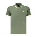 U.S. Grand Grünes Herren-Poloshirt aus Baumwolle
