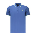 U.S. Grand Blaues Baumwoll-Poloshirt für Herren