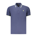 U.S. Grand Blaues Herren-Poloshirt aus Baumwolle