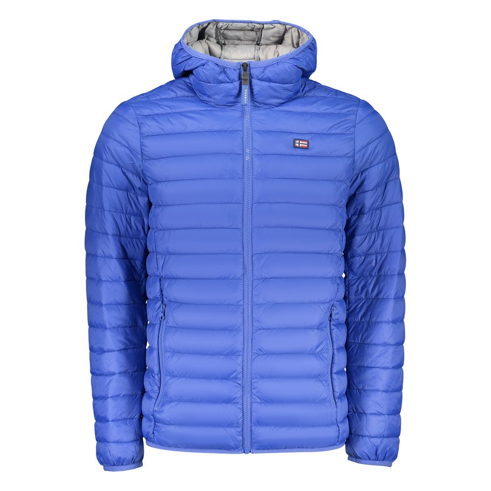 Norway 1963 Blaue Herrenjacke aus Polyamid