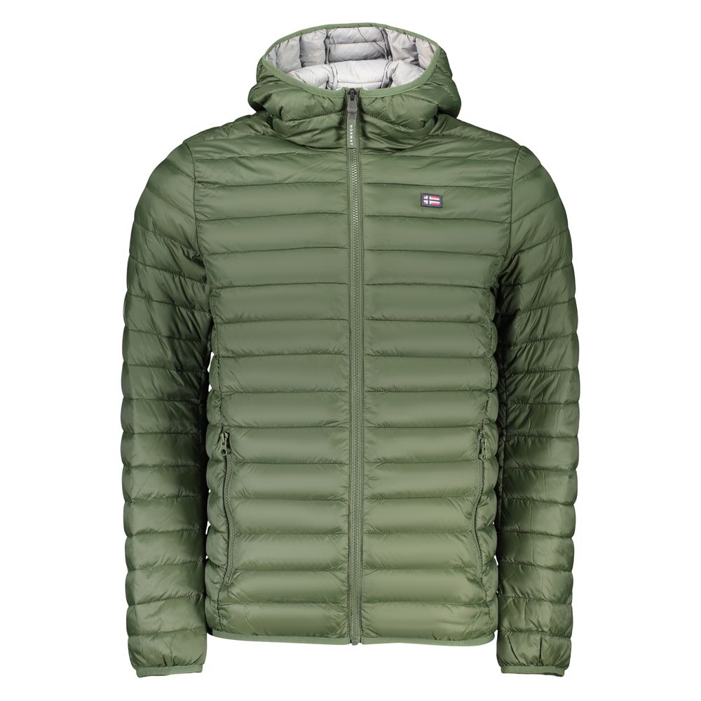 Norway 1963 Grüne Polyamid-Herrenjacke