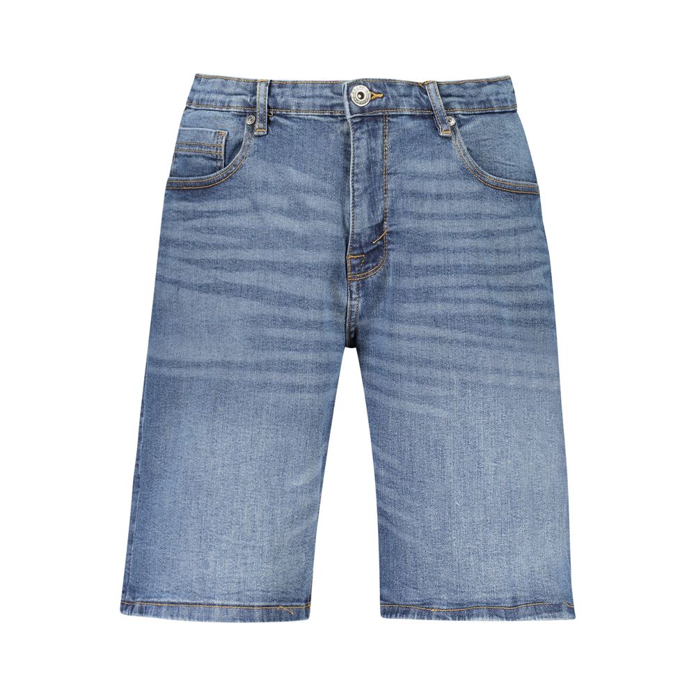 U.S. Grand Blaue Herren-Shorts aus Baumwolle