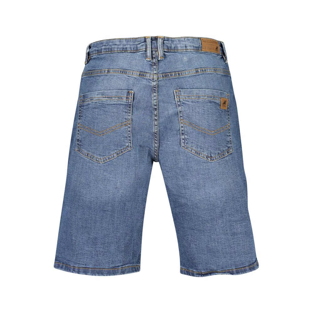 U.S. Grand Blaue Herren-Shorts aus Baumwolle