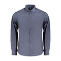 U.S. Grand Herrenhemd aus blauer Baumwolle