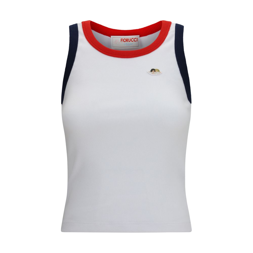 Fiorucci Mehrfarbige Baumwoll-Tanktops