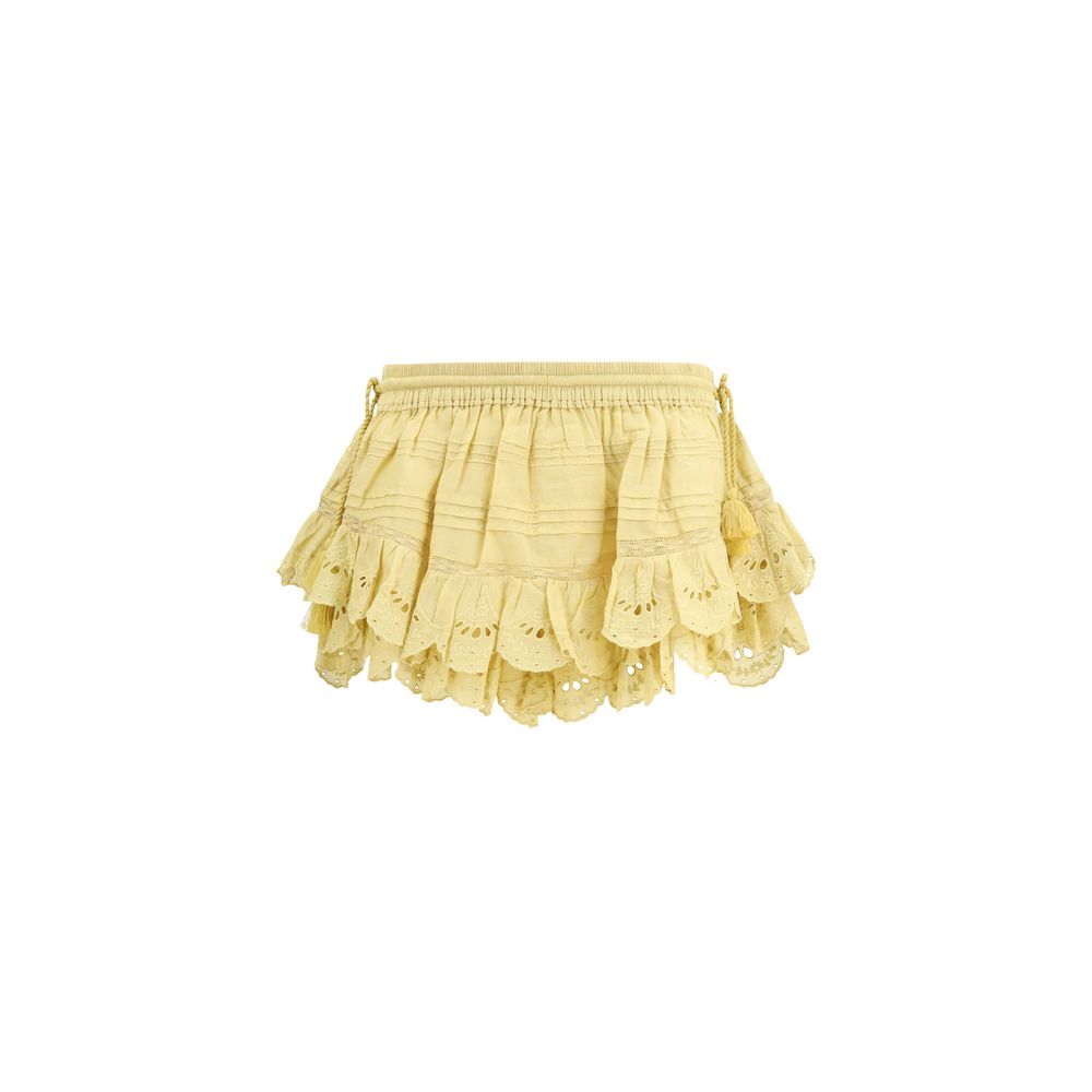 Marant Etoile Zweifarbige Baumwoll-Bermudashorts