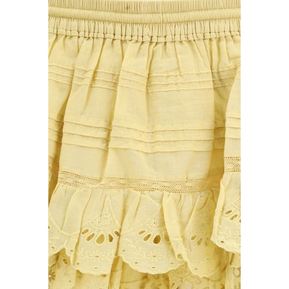 Marant Etoile Zweifarbige Baumwoll-Bermudashorts