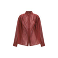 The Andamane Bordeaux Baumwollhemd
