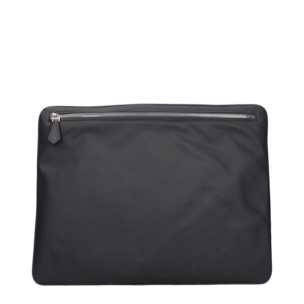 Dolce & Gabbana Graue Stoff-Clutch