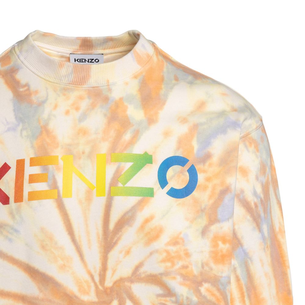 Kenzo Orange Baumwoll-Sweatshirt