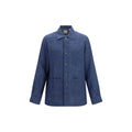Brunello Cucinelli Blaue Leinenbluse