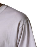 Dolce & Gabbana Weißes Oversized Baumwoll-T-Shirt mit Rundhalsausschnitt für Herren
