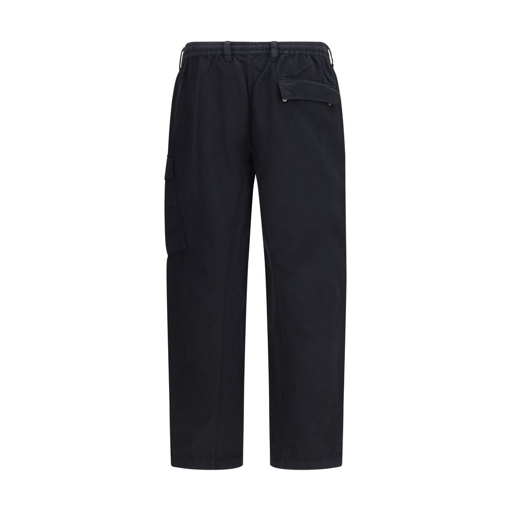 C.P. Company Schwarze Cargo-Hose aus Baumwolle