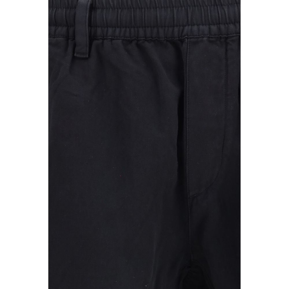 C.P. Company Schwarze Cargo-Hose aus Baumwolle