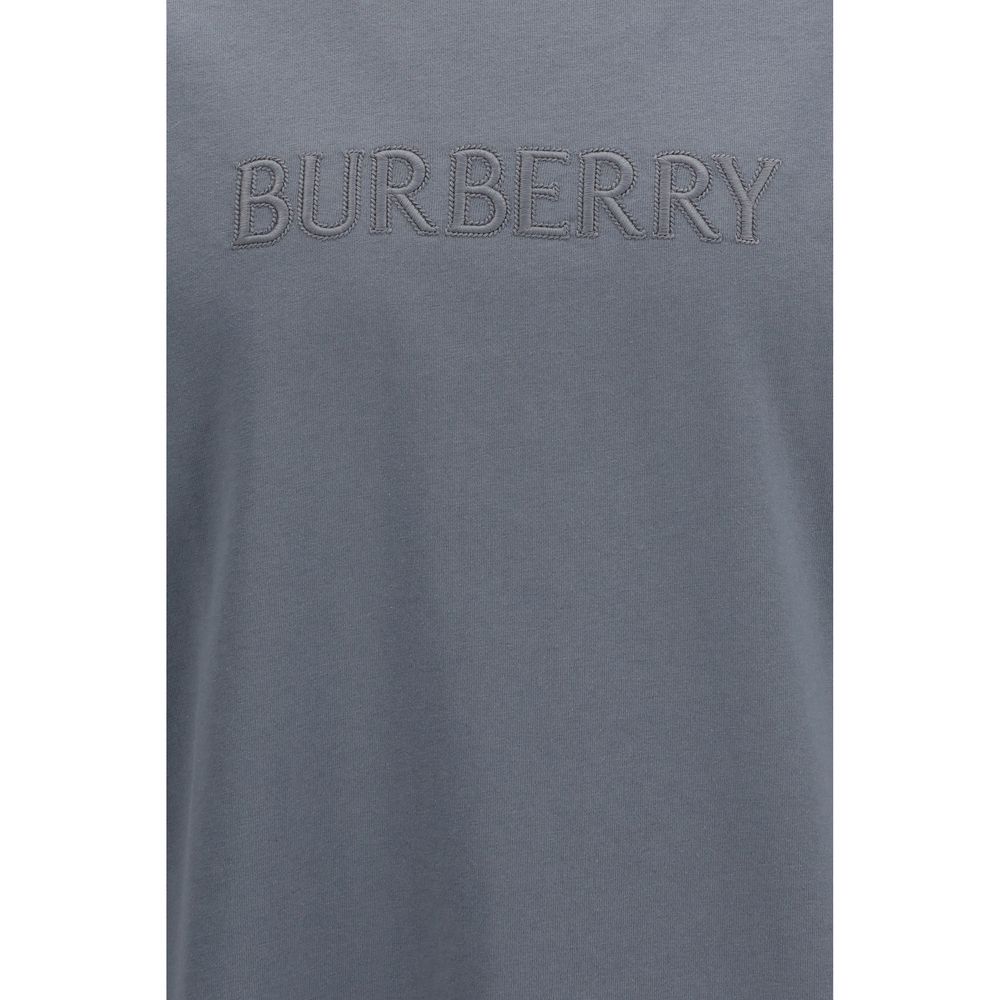 Burberry Graues Baumwoll-T-Shirt
