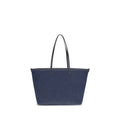 Fendi Blaue Baumwoll-Umhängetasche
