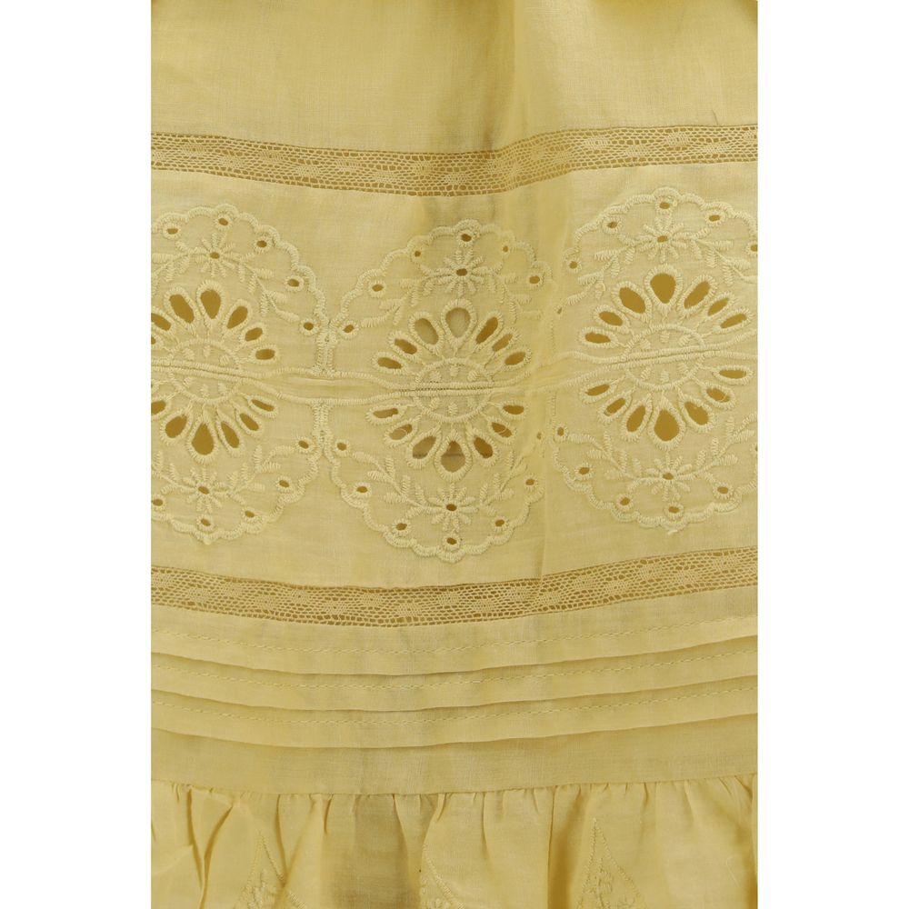 Marant Etoile Grüne Polyester-Bluse