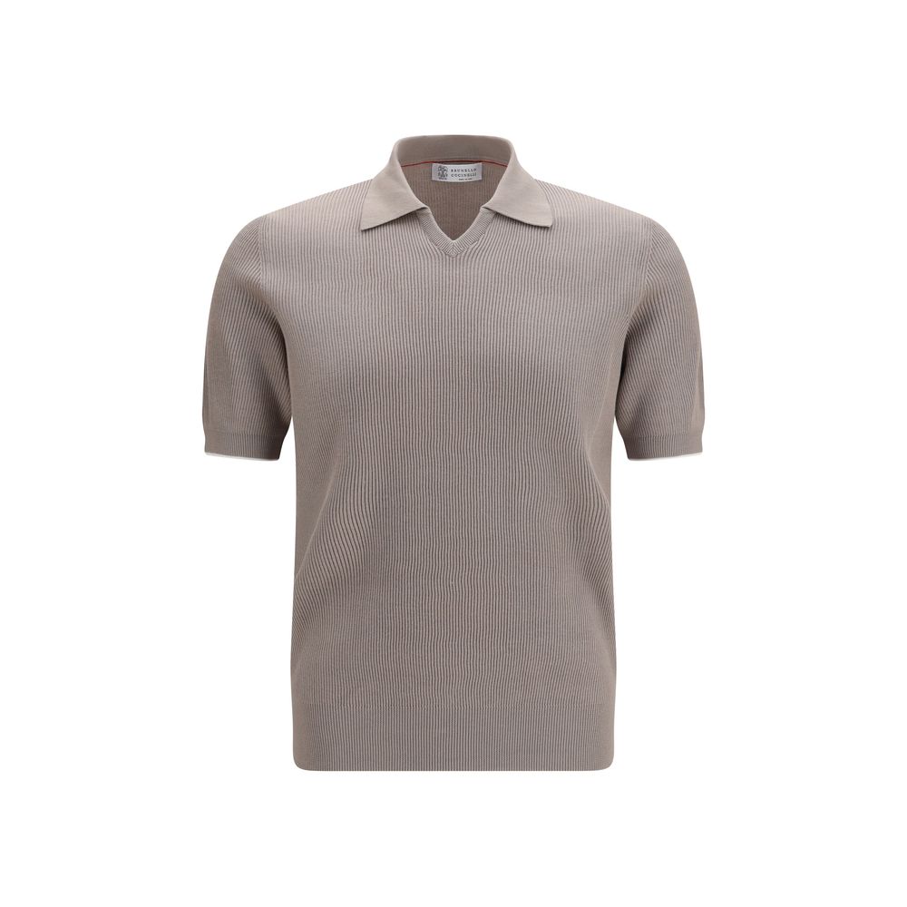 Brunello Cucinelli Graues Baumwoll-Sweatshirt