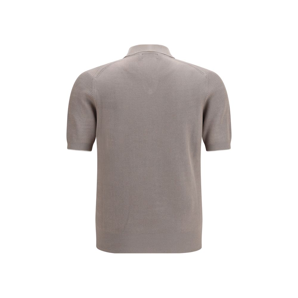 Brunello Cucinelli Graues Baumwoll-Sweatshirt