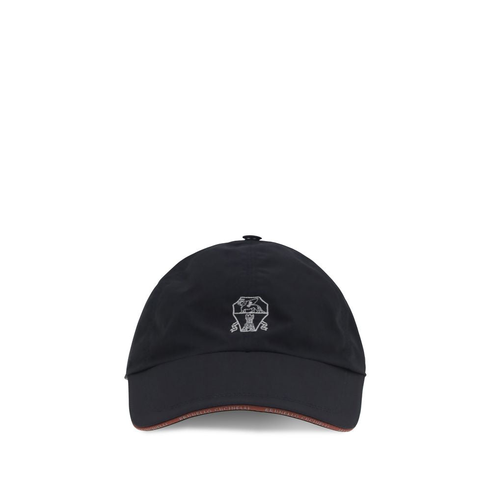 Brunello Cucinelli Blaue Baumwollkappe (Baseball Cap)