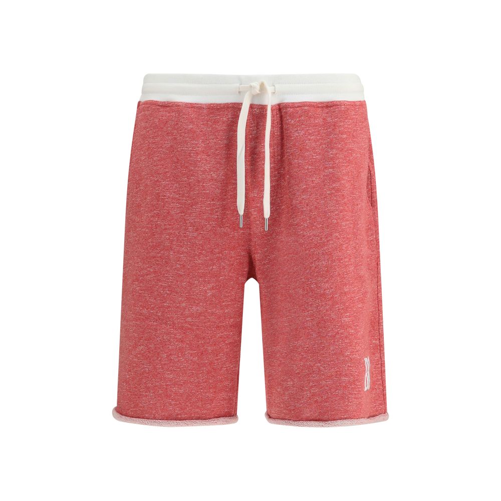 Brunello Cucinelli Mehrfarbige Baumwoll-Bermudashorts