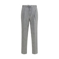 Brunello Cucinelli Braune Leinenhose