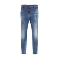 Dsquared² Blaue Baumwolljeans Denim