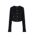 Balenciaga Schwarzer Baumwollcardigan